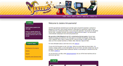 Desktop Screenshot of jestersamusementsllc.com